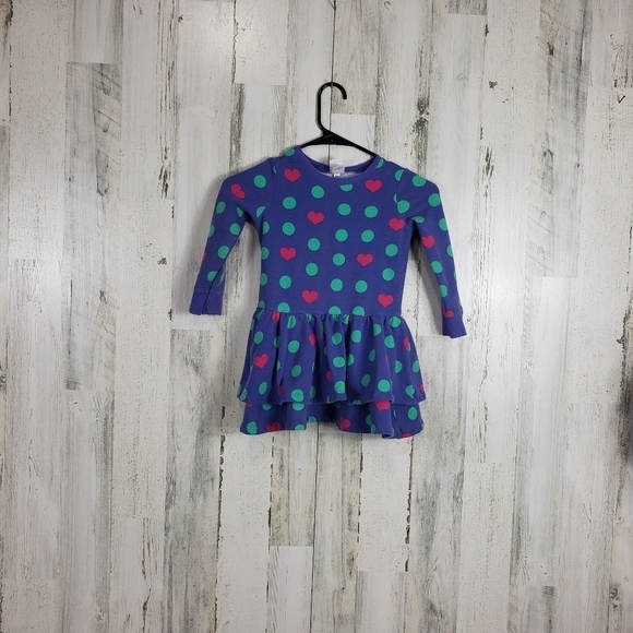 3/$15 Girls circo heart sweater dress size 3T - Picture 1 of 8